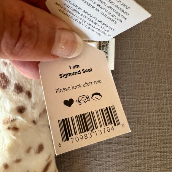 Jellycat Sigmund Seal FAST SHIP NEW Jellycat Retired Hard to Find!! - Picture 9 of 9